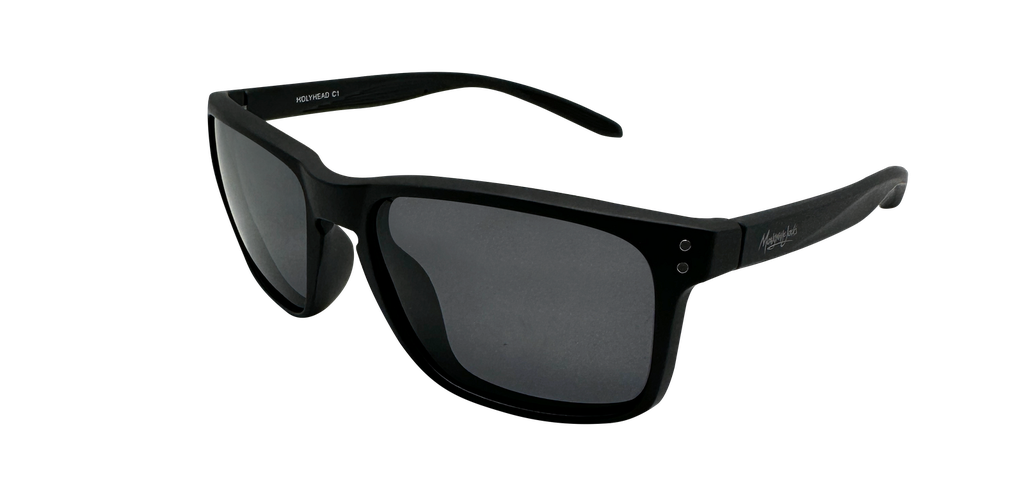 Mangrove Jacks Holyhead C1 Matte Black / Smoke Polarised Lenses