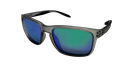 Mangrove Jacks Holyhead C11 Matte Crystal Smoke / Smoke With Green Revo Polarised Lenses