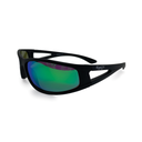 Mangrove Jacks Kids Gator C11 Matte Black / Green Revo Polarised Lenses