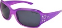 Mangrove Jacks Kids MJK018 C2 Crystal Purple / Smoke Polarised Lenses