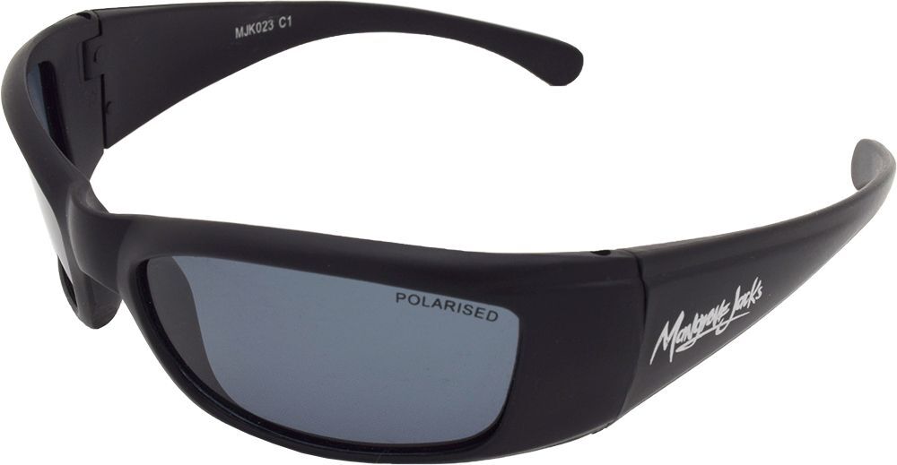 Mangrove Jacks Kids MJK023 C1 Matte Black / Smoke Polarised Lenses
