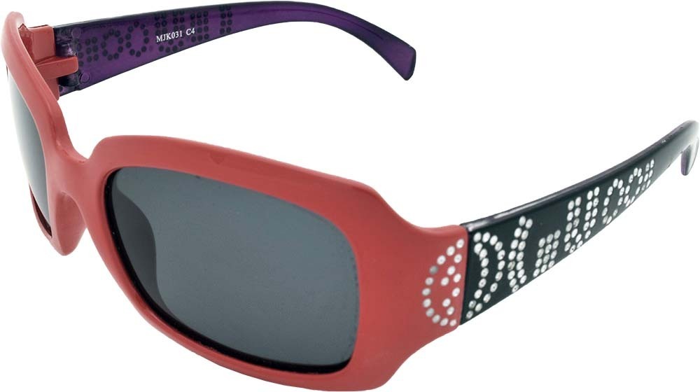 Mangrove Jacks Kids MJK031 C4 Pink Crystal Purple / Smoke Polarised Lenses