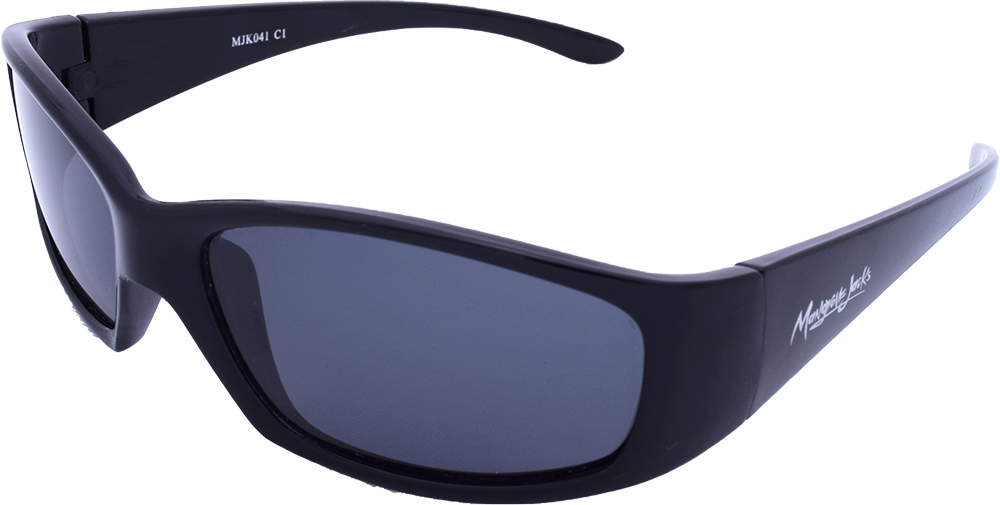 Mangrove Jacks Kids MJK041 C1 Black / Smoke Polarised Lenses