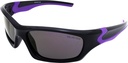 Mangrove Jacks Kids MJK042 C6 Black & Purple Rubber / Purple Revo Polarised Lenses
