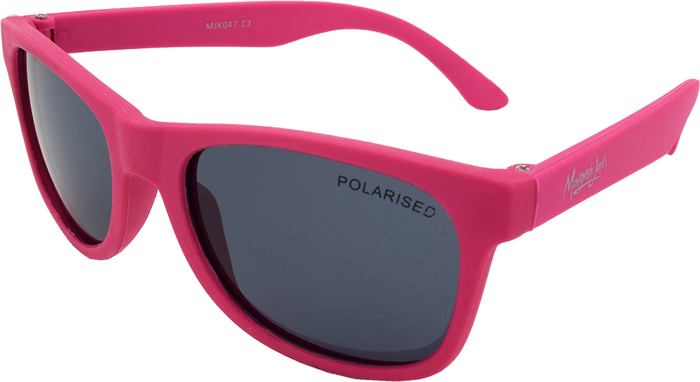 Mangrove Jacks Kids MJK047 C2 Rose Pink / Smoke Polarised Lenses