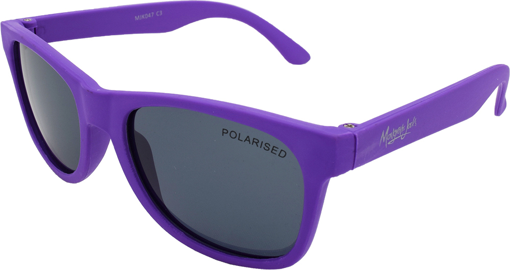 Mangrove Jacks Kids MJK047 C3 Purple / Smoke Polarised Lenses