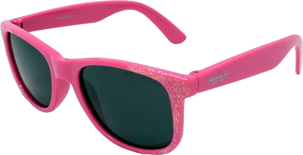 Mangrove Jacks Kids MJK052 C2 Dark Pink w Glitter / Smoke Polarised Lenses