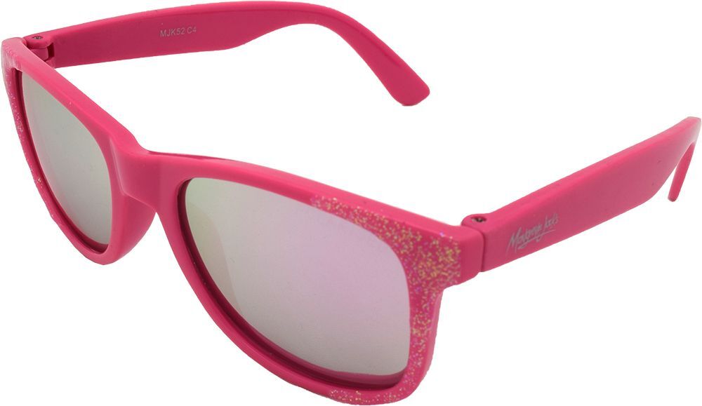 Mangrove Jacks Kids MJK052 C4 Dark Pink w Glitter / Light Pink Revo Polarised Lenses