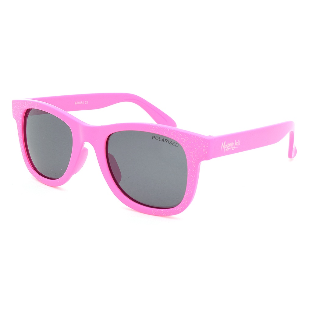 Mangrove Jacks Kids MJK054 C3 Dark Pink w Glitter / Smoke Polarised Lenses