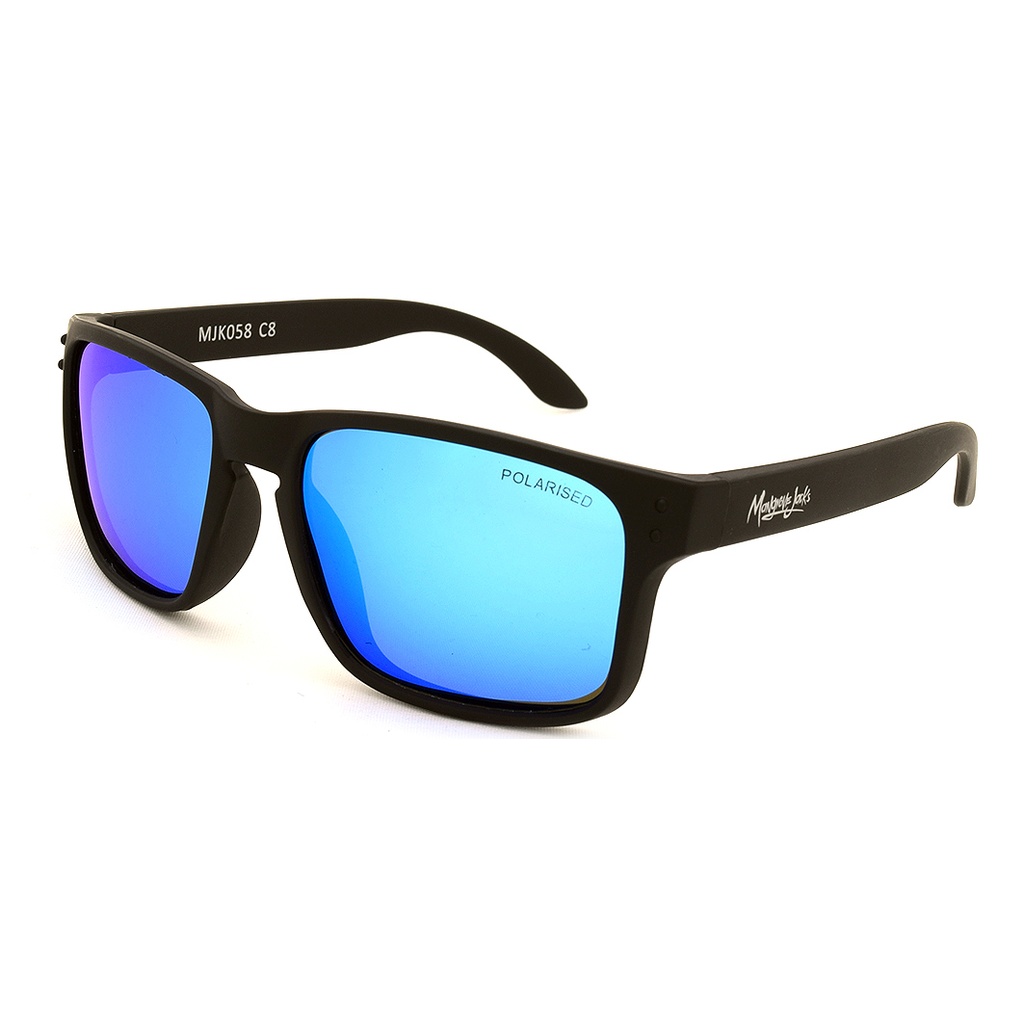 Mangrove Jacks Kids MJK058 C8 Matte Black / Ice Blue Revo Polarised Lenses