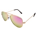 Mangrove Jacks Kids MJK059 C9 Gold & Dark Brown / Peach Revo Polarised Lenses