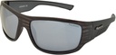 Mangrove Jacks Legian C5 Matte Crystal Grey / Silver Mirror Polarised Lenses