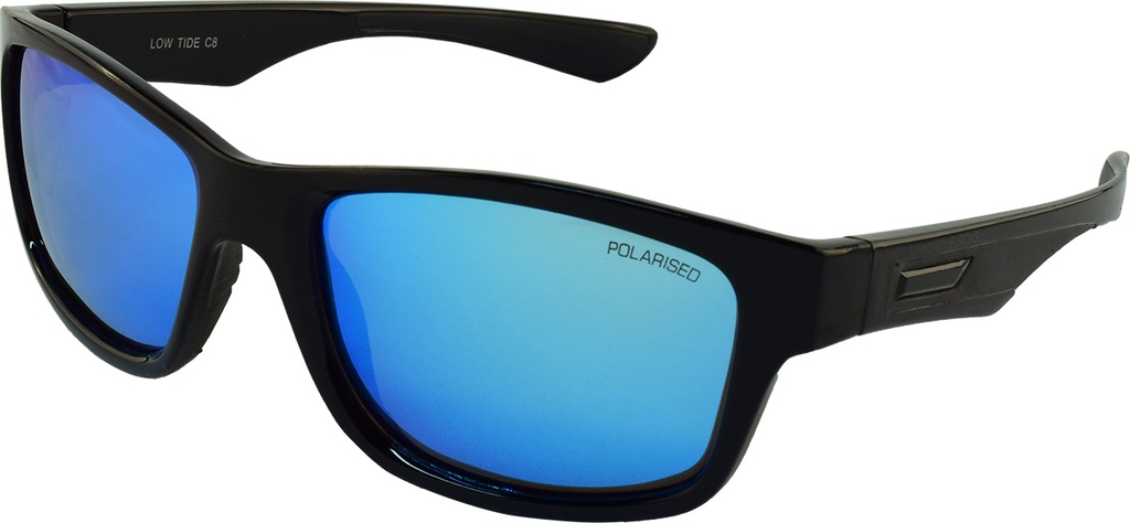 Mangrove Jacks Low Tide C8 Black / Ice Blue Revo Polarised Lenses