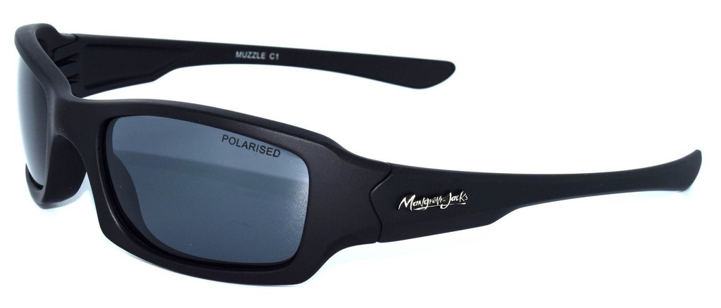Mangrove Jacks Muzzle C1 Matte Black / Smoke Polarised Lenses
