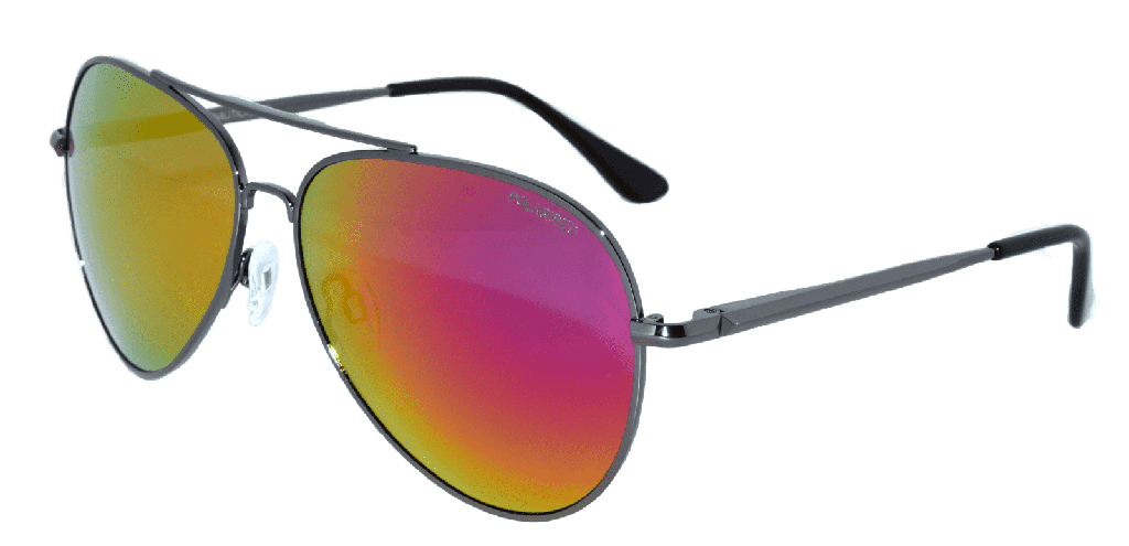 Mangrove Jacks Nautical C3 Gunmetal / Red Revo Polarised Lenses