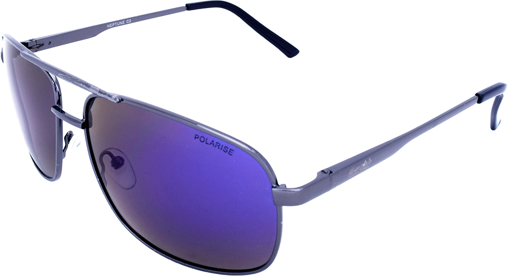 Mangrove Jacks Neptune C2 Gunmetal / Blue Revo Polarised Lenses
