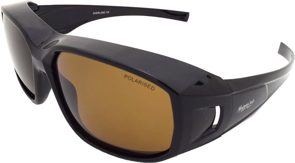 Mangrove Jacks Overload C4 Black / Brown Polarised Lenses