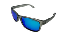 Mangrove Jacks Parker C9 Matte Crystal Smoke / Smoke With Ice Blue Revo Polarised Lenses