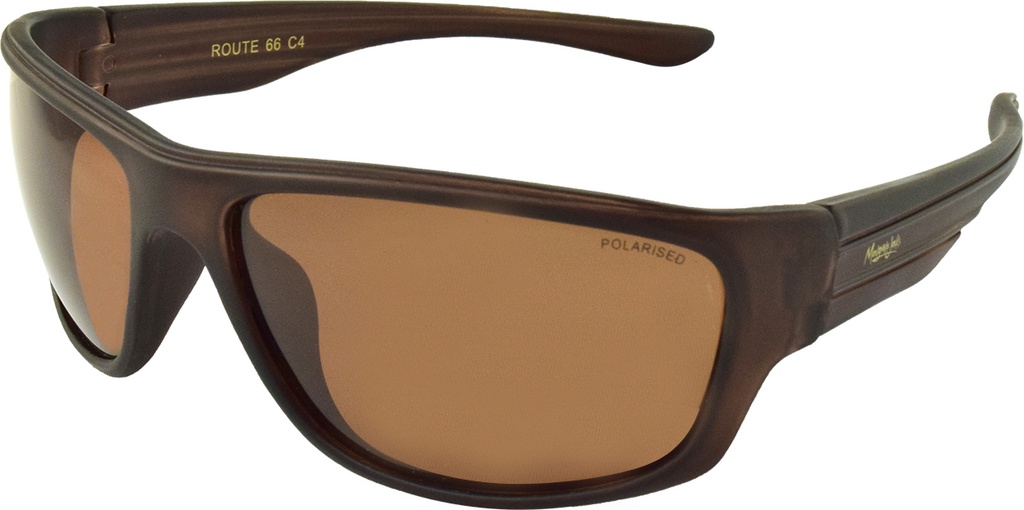 Mangrove Jacks Route 66 C4 Black / Brown Polarised Lenses