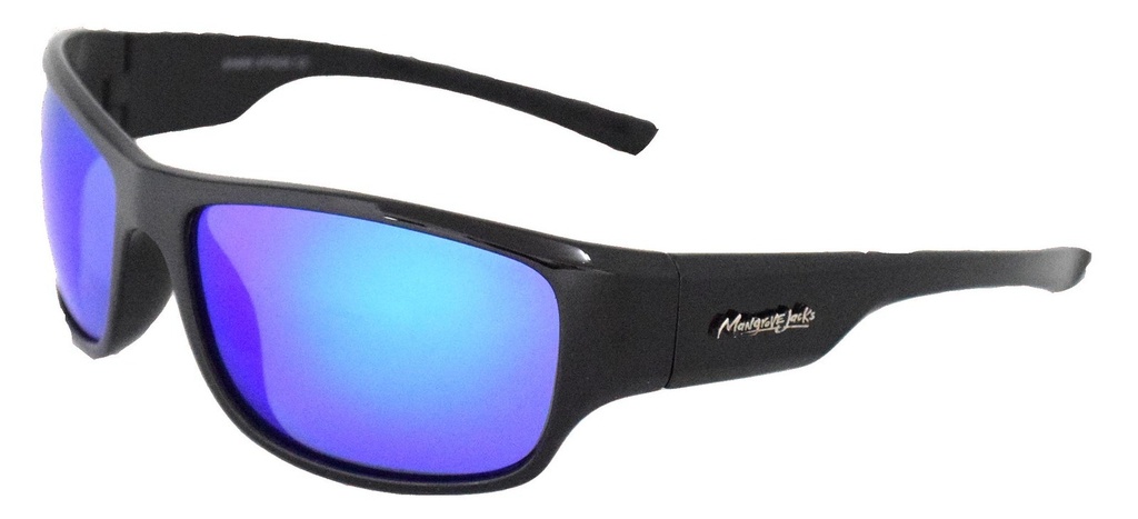 Mangrove Jacks Shark Attack C2 Black / Blue Revo Polarised Lenses