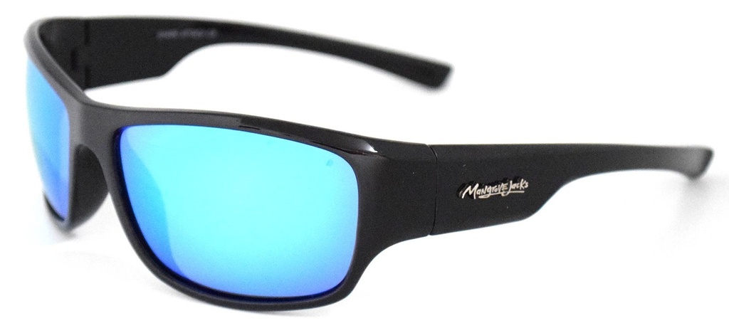 Mangrove Jacks Shark Attack C8 Black / Ice Blue Revo Polarised Lenses