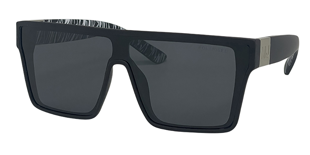 Mangrove Jacks Sin by the Sea C5 Matte Black / Smoke Polarised Lenses