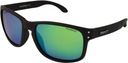 Mangrove Jacks Strapper C11 Matte Black / Green Revo Polarised Lenses