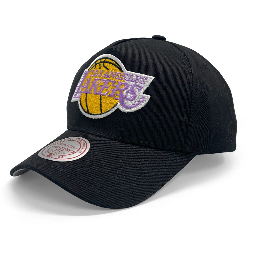 Mitchell & Ness Los Angeles Lakers Pro Crown Pinch Core Black OSFM