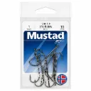 Mustad Carlisle Bait Hook Black | Size 1 | 10 Pack