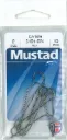 Mustad Carlisle Bait Hook Black | Size 2 | 10 Pack