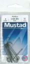 Mustad Carlisle Bait Hook Black | Size 4 | 10 Pack