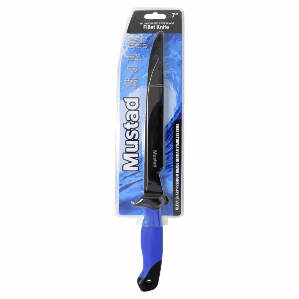 Mustad Fillet Knife w Sheath | 7 Inch