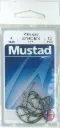 Mustad Wide Gap Hook Black | Size 4 | 10 Pack