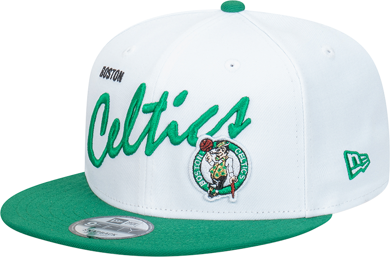 New Era Boston Celtics 9Fifty Vintage Script White/Green OSFM