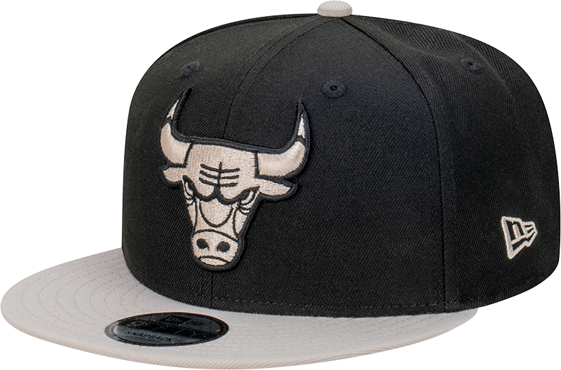New Era Chicago Bulls 9Fifty Black Stone OSFM
