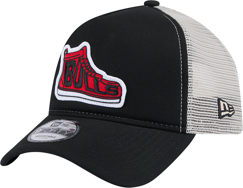 New Era Chicago Bulls 9Forty A-Frame All Star Game 25 Black/White OSFM