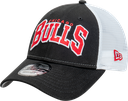 New Era Chicago Bulls 9Forty Arch Trucker Black/White OSFM