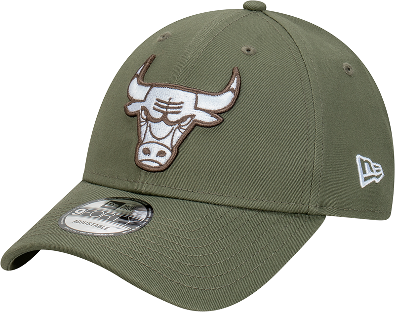 New Era Chicago Bulls 9Forty Dark Olive OSFM