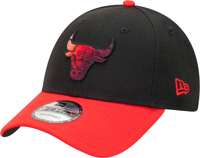 New Era Chicago Bulls 9Forty Gradient 2Tone Black/Red OSFM