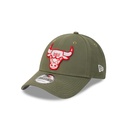 New Era Chicago Bulls 9Forty Olive/Grey OSFM