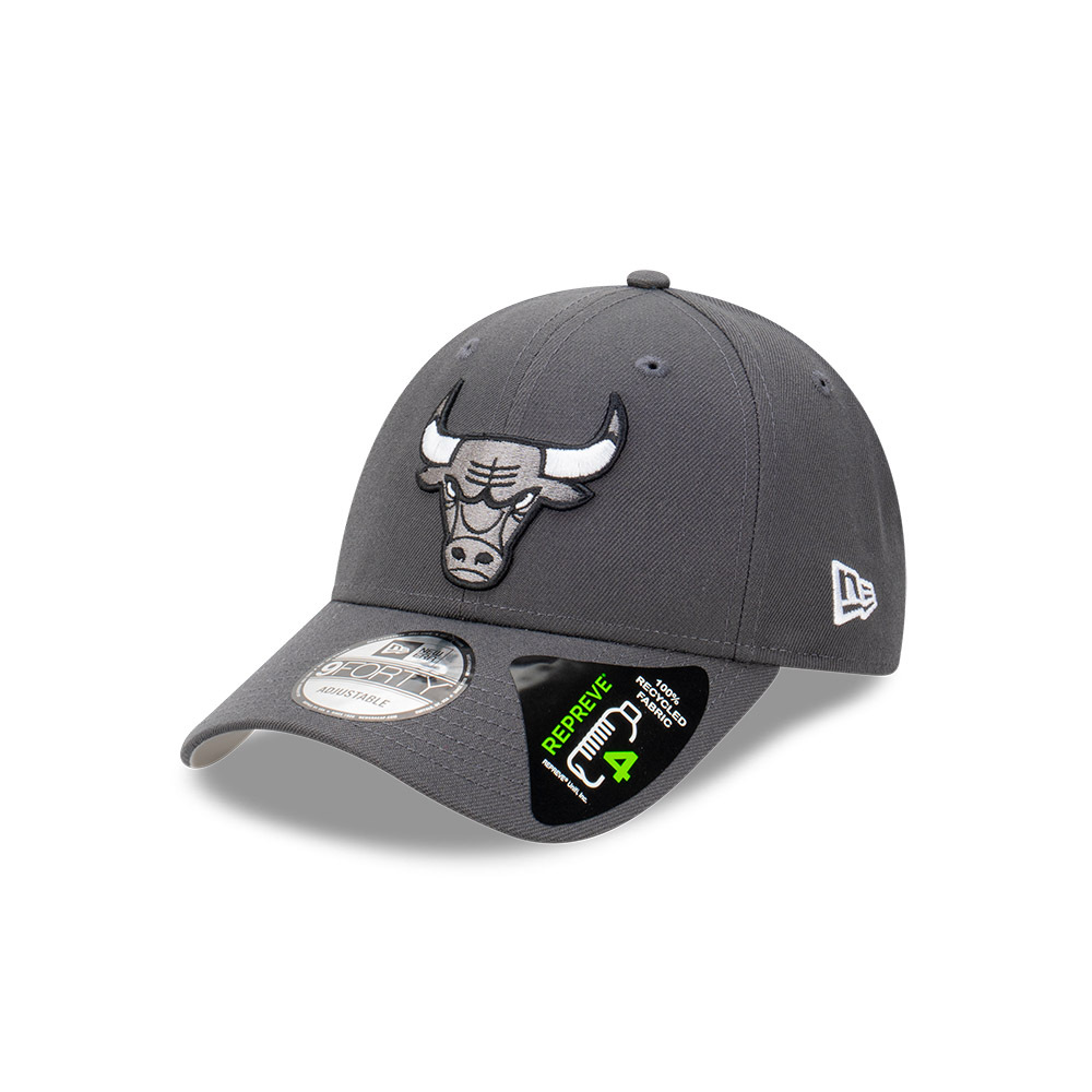 New Era Chicago Bulls 9Forty Repreve Graphite Grey OSFM