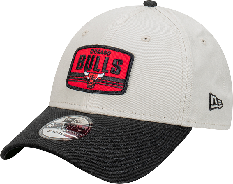 New Era Chicago Bulls 9Forty Vintage Stone Patch Up Black OSFM