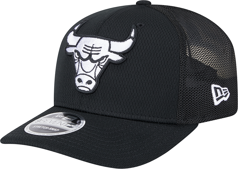 New Era Chicago Bulls 9Seventy Trucker Dashmark Black OSFM