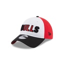New Era Chicago Bulls 9Twenty Back Half 2023 White w Team Colours OSFM