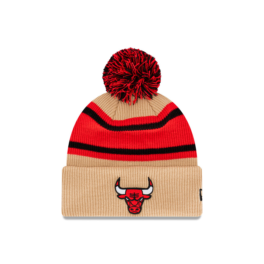 New Era Chicago Bulls Beanie 2-Tone Camel OSFM