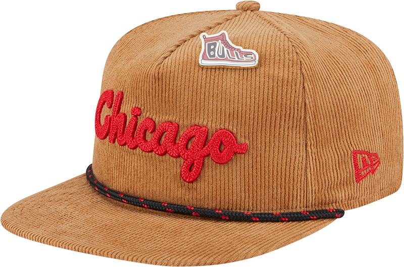 New Era Chicago Bulls Golfer All Star Game 25 Tan OSFM