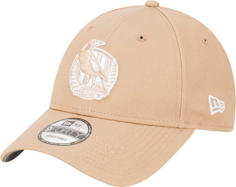 New Era Collingwood Magpies 9Forty Heritage Camel OSFM
