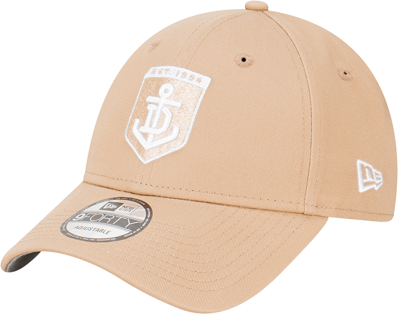 New Era Fremantle Dockers 9Forty Heritage Camel OSFM