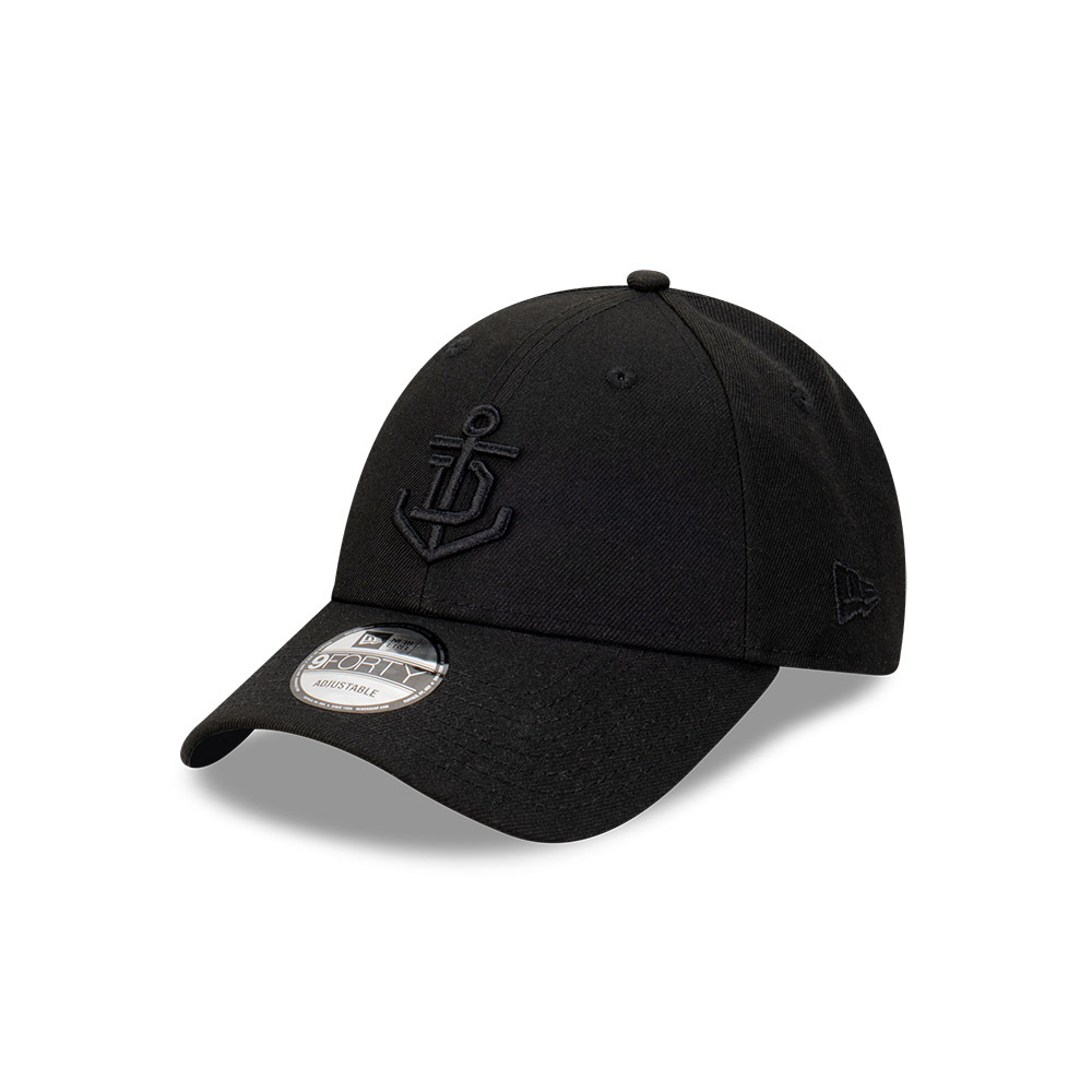 New Era Fremantle Dockers 9Forty Onfield Black OSFM