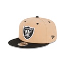 New Era Las Vegas Raiders 9Fifty 2-Tone Camel Black OSFM